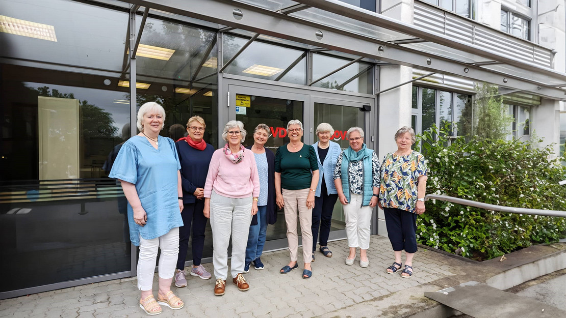 Der Landesfrauenausschuss des SoVD Schleswig-Holstein im Mai 2024